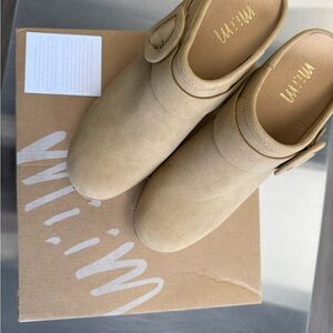 Mi.iM Women's Beige Ankle Booties